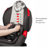 Удерживающее устройство для детей SIGER Кокон ISOFIX, гр. I/II, 9-25 кг, 1-7 лет, серо-бежевый, лев KRES3596